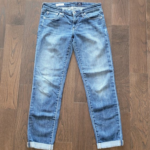 Ag Adriano Goldschmied Stilt Roll-Up Jeans Size 26 - Picture 1 of 7